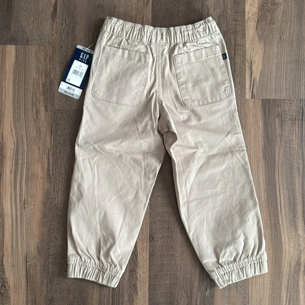 GAP kids khaki stretch twill jogger - Picture 2 of 2